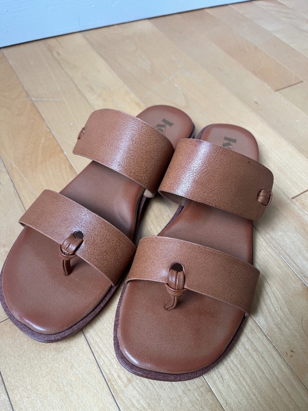 KORKS Sansa Sandals Size 7 Women's Light Tan